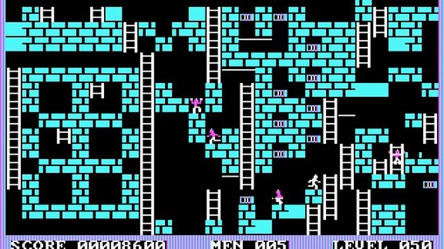 ibm pc - championship lode runner level 050 смотреть онлайн