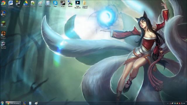 Ahri Animated Wallpaper Preview смотреть онлайн