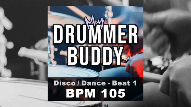 BPM 105 - Disco / Dance - Drum Beat 1 | Backing Tracks смотреть онлайн