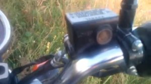 Обзор Yamaha YBR-250 2012г. На русском языке!