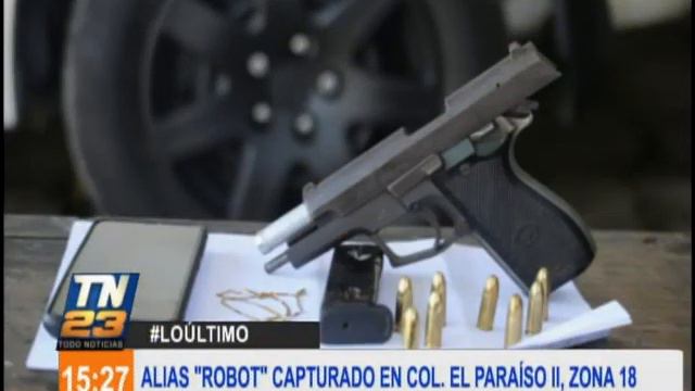 Alias ''Robot'' fue capturado en la Zona 18 capitalina смотреть онлайн