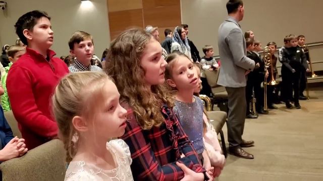 Дети выступают в церкве "Благая Весть" смотреть онлайн