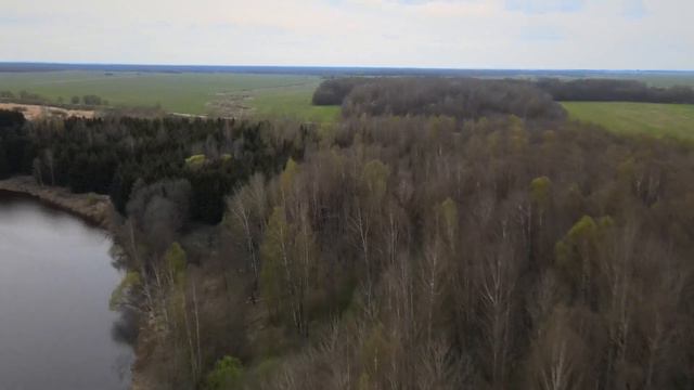 Река Вазуза с высоты птичьего полёта смотреть онлайн