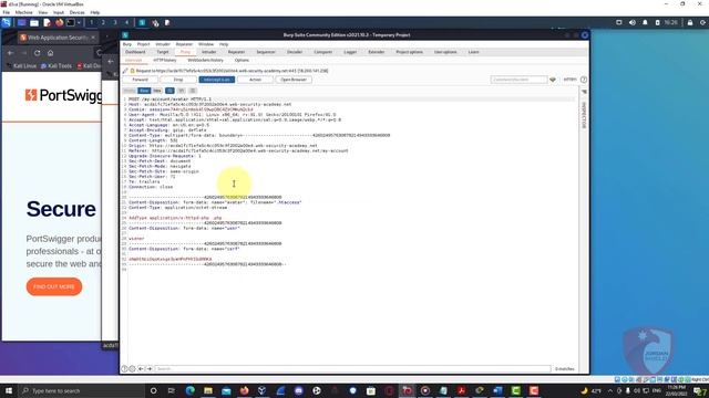 Web shell upload via extension blacklist bypass | AWAPT | Portswigger Lab | Cyber Security смотреть онлайн