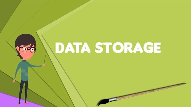 What is Data storage? Explain Data storage, Define Data storage, Meaning of Data storage смотреть онлайн
