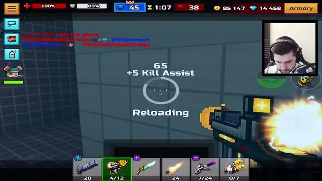 Solar Flare But Hackers Delete My Maps?... (Pixel Gun 3D) смотреть онлайн