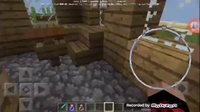 Я нашёл деревню жителей номер 13 в майнкрафте пе.