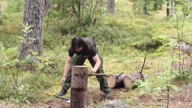 Сравнение топоров производства Fiskars и "Ижсталь" смотреть онлайн