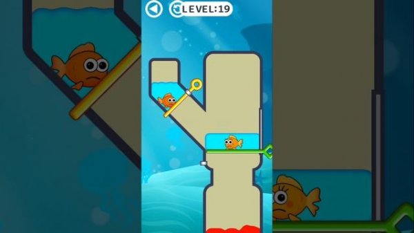 fish rescue mobile game walkthrough pull the pin save the fish ?