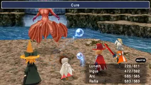 Final Fantasy III (PSP) - Boss Battle #9 - Kraken смотреть онлайн