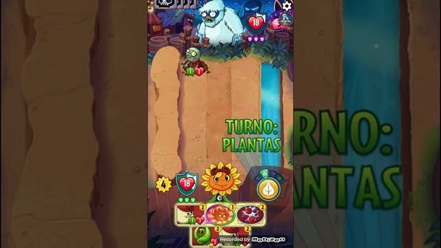 Batalla vs cerebro congelado PvZ Heroes смотреть онлайн