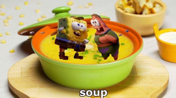 16 SpongeBob and Patrick 3D 🔊"Aka Waka Maka Mia Was a Pufferfish"🔊 Sound Variations in 44 seconds