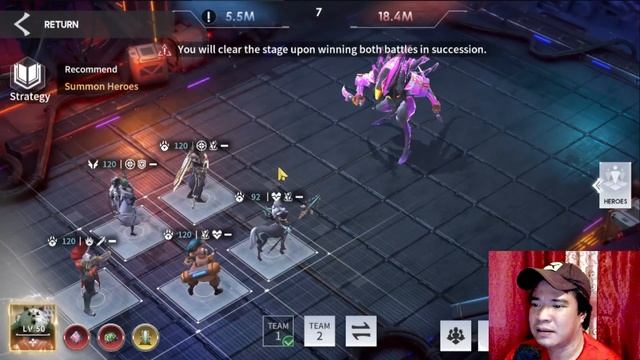 Mirage Space 7 Best Heroes & Gears (Reaper Deka) | Eternal Evolution смотреть онлайн