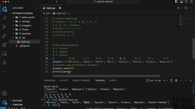 11. Python List - Python Data Type - Python Tutorial for Absolute Beginners смотреть онлайн