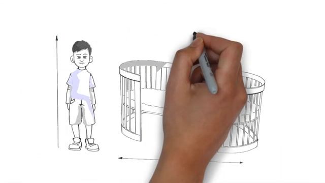 Детская круглая и овальная кроватка трансформер Дрема смотреть онлайн