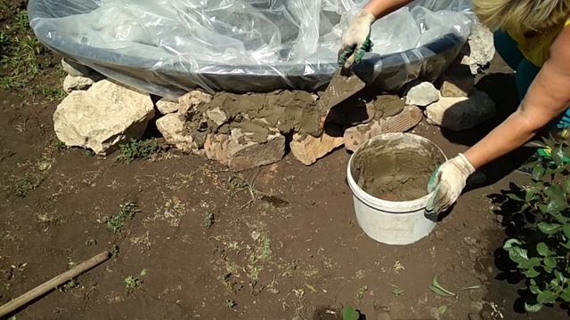 Мини пруд на даче. Всё своими руками смотреть онлайн