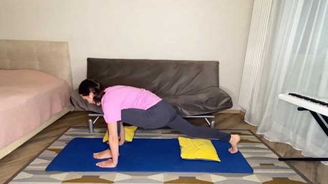 22 день марафона «Вместе на ШПАГАТ» смотреть онлайн