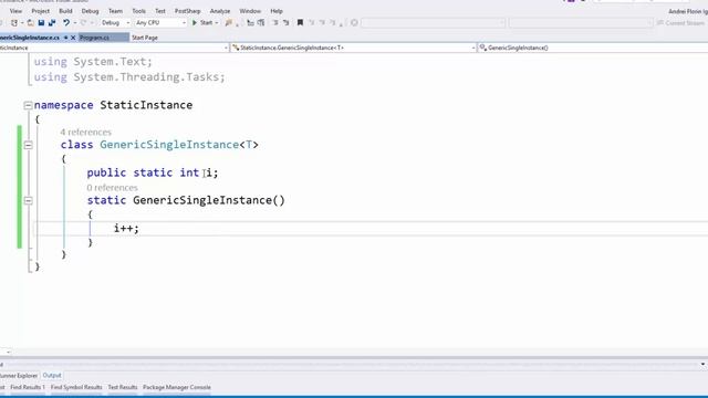 5min Static - constructor and variables смотреть онлайн
