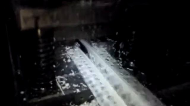 Пробивка отверстий на пластиковых профилях