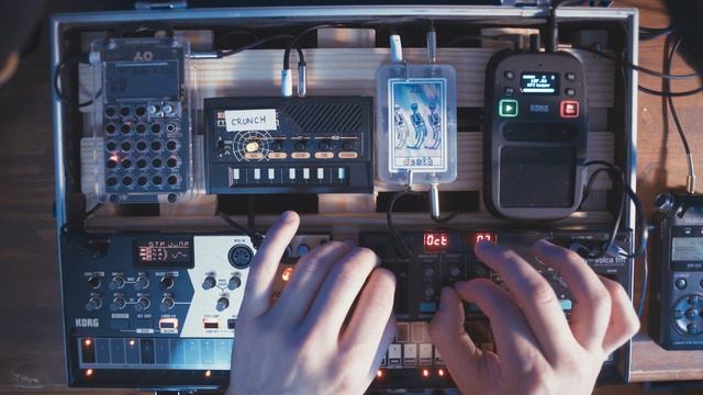 Android Chatter - Korg Volca + Monotron + P.O.33 + Minikaosspad 2S Jam смотреть онлайн