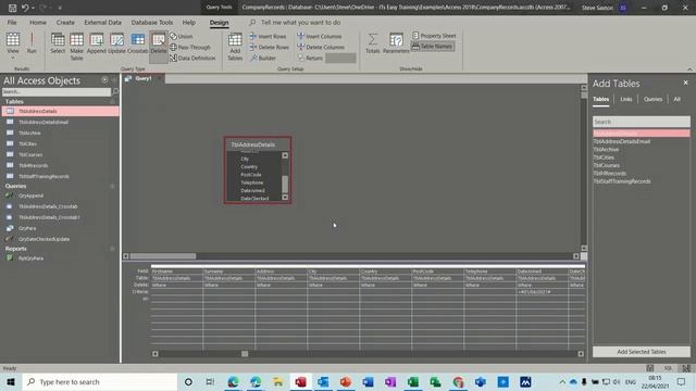 Create an archive in Microsoft Access. Append and delete queries смотреть онлайн