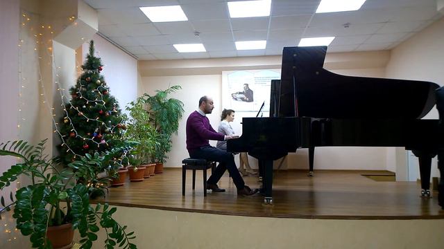 Р.Эйленберг. "Катание на санях по Санкт - Петербургу" (галоп). Исполняют Голубь В.Г. и Яшина А.Ю. смотреть онлайн