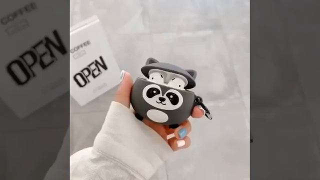 Чехол для AirPods 1 Симпатичный чехол Силиконовый защитный чехол для наушников Bluetooth для Apple