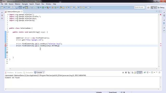 Enter text into Textarea Selenium Java смотреть онлайн