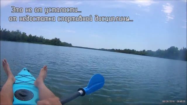 Ход на каяке Семикаракорск - устье Донца смотреть онлайн