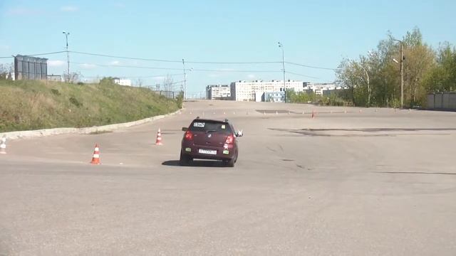 МосАвтоСлалом. "Победный спринт". №10 видео 3 смотреть онлайн