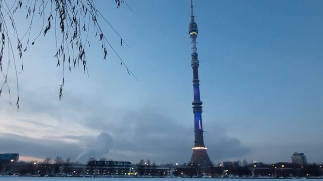 ?Останкинская телебашня. Прогулка по Москве . смотреть онлайн