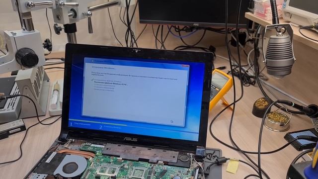 Asus N73S видеодрайвер перестал отвечать. Нужно просто переустановить Windows смотреть онлайн