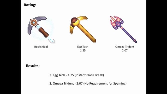 What Is The BEST PICKCRAFTER PICKAXE? Part 1 - Pickcrafter 2020