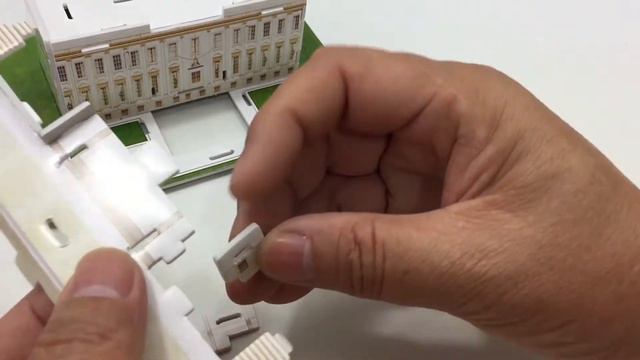 DIY Miniature White House ~ Buildream 3D Puzzle