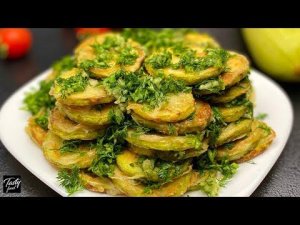 Как Вкусно Пожарить Кабачки! Чем Проще, Тем Вкуснее!