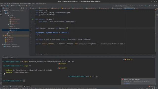 Rust - projekt od podstaw - 2 - GraphQL смотреть онлайн