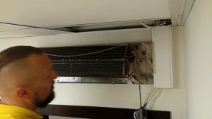 General Fujitsu ASH7RSCCW. Разбираем и чистим.