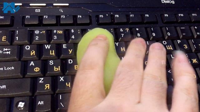 Гель липучка лизун для чистки клавиатуры, автомобиля и бытовой техники смотреть онлайн