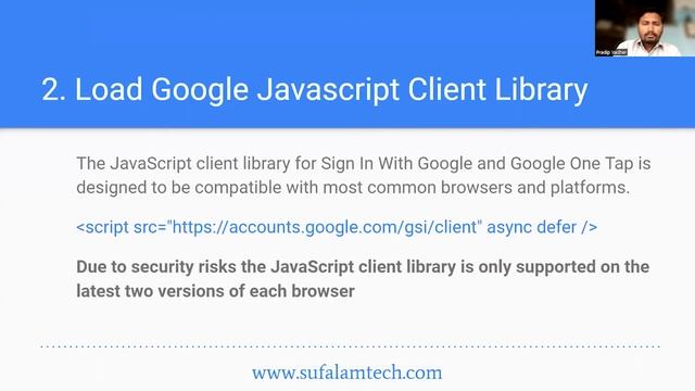 How to Setup One Tap Google Login with ReactJS | ReactJS Tutorials | Sufalam Technologies смотреть онлайн