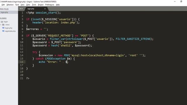 Inicio de Sesion y Registro de Usuario con php y MySQL Parte 4 смотреть онлайн