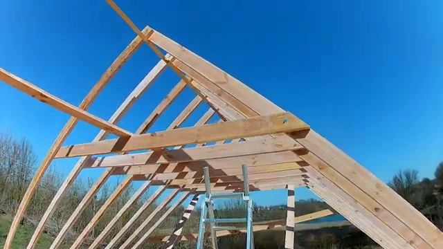 Стропильная система двускатной крыши смотреть онлайн