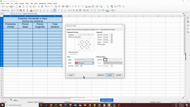 calc diseño de hojas смотреть онлайн