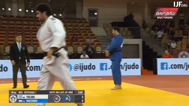 Рақобатҳои Ҷаҳонгир Маҷидов (-90кг) дар Abu Dhabi Grand Slam 2022 смотреть онлайн