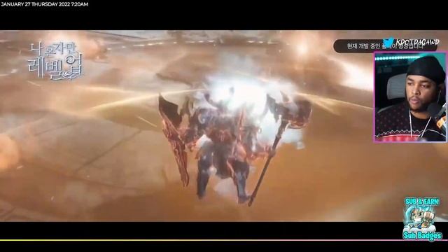 NEW Solo Leveling Game Trailer! | REACTION смотреть онлайн