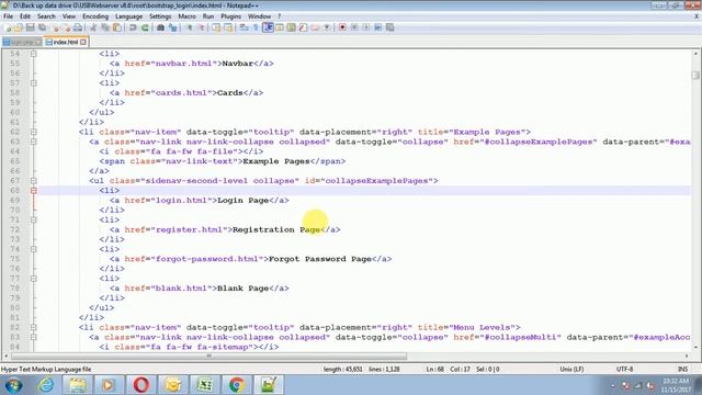 form login bootstrap смотреть онлайн
