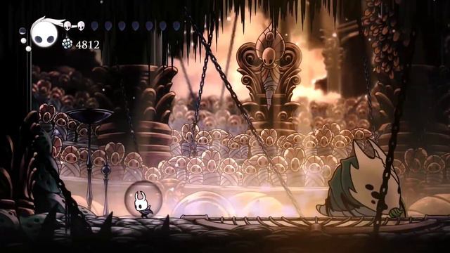 Hollow Knight | God Tamer boss fight смотреть онлайн