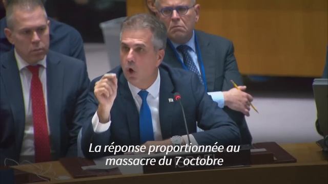 Guerre Israël-Hamas: échanges tendus à l'ONU | AFP смотреть онлайн