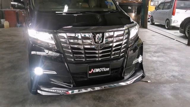 TOYOTA ALPHARD 2002-07 ANH10 CONVERT TO 2015-17 ANH30 ALPHARD BODY PARTS (J-EMOTION DESIGN) смотреть онлайн