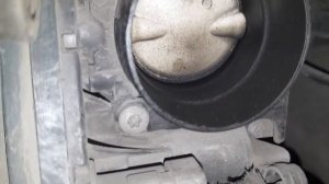 Citroen C4 чистка дроссельной заслонки