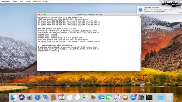 How to Ping any IP Address or Website on macOS | SYSNETTECH Solutions смотреть онлайн
